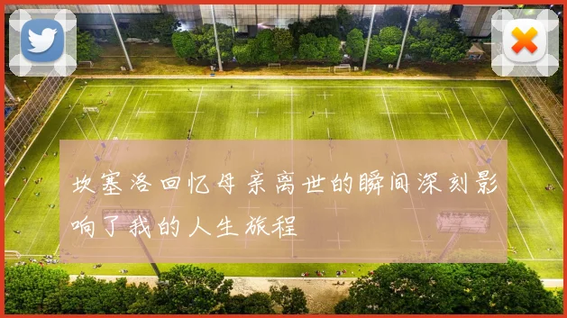 坎塞洛回忆母亲离世的瞬间深刻影响了我的人生旅程